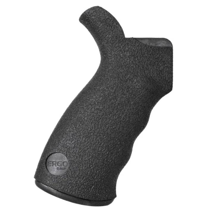 Chwyt AR15 Tactical ERGO SureGrip Czarny – widok z boku.