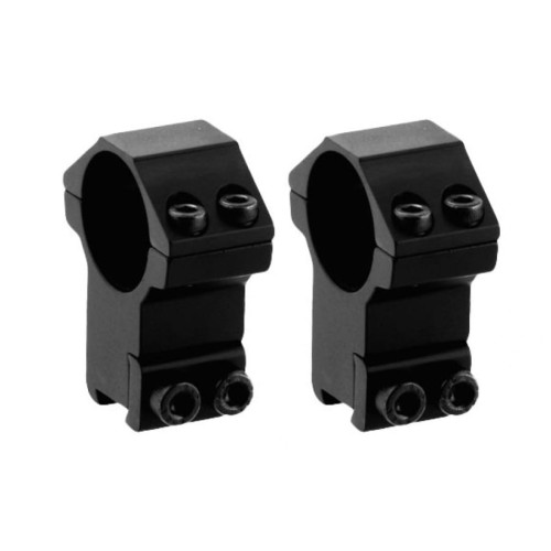 Leapers UTG wysokie obejmy 1 inch – profil boczny