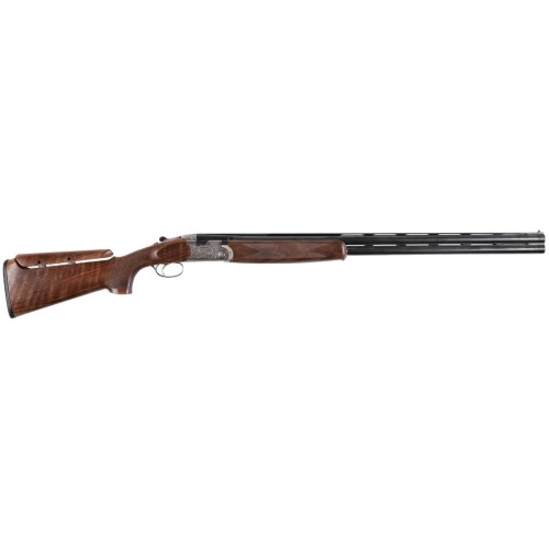 Beretta Silver Pigeon I Hunting – baskila grawerowana i osada z orzecha.