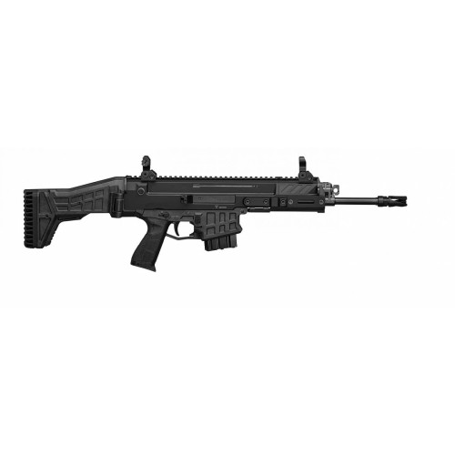 Obustronne manipulatory CZ BREN 2Ms: bezpiecznik, zrzut zamka i przycisk zwalniania magazynka.