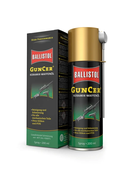 GunCer Olej do broni w piance 200ml z dodatkiem
