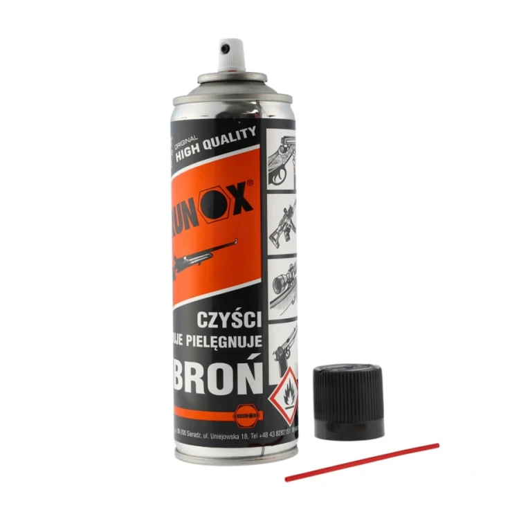 Olej Brunox Turbo Spray – gwarancja niezawodności mechanizmów broni w ekstremalnie niskiej temperaturze do -55° C.