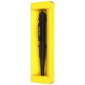 Długopis ESP Tactical Pen z widoczną karbowaną obudową z aluminium lotniczego.