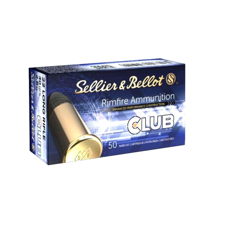 Amunicja S&amp;B Club 2,6g 22lr