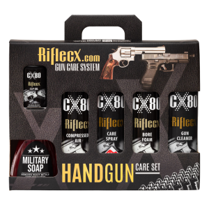 Zestaw do czyszczenia broni krótkiej RifleCX