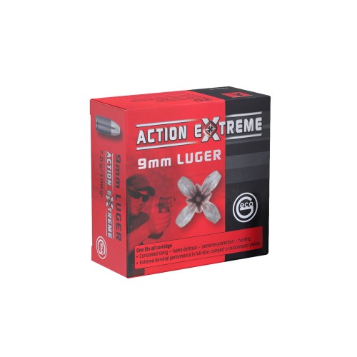 Amunicja Geco Action Extreme 7,0g 9mm Luger