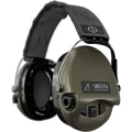 Oliwkowe słuchawki strzeleckie ACE – profil boczny