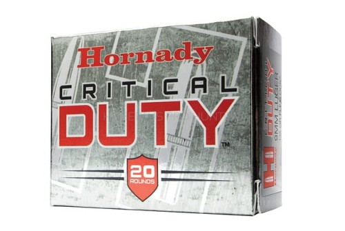 Amunicja Hornady Critical Duty 8,75g 9mm Luger