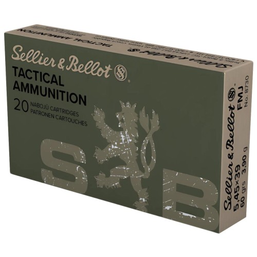 AMUNICJA 5,45X39 S&amp;B 3,9G 60GR FMJ (