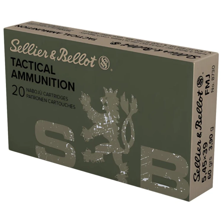AMUNICJA 5,45X39 S&amp;B 3,9G 60GR FMJ (