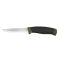 Morakniv oliwkowy – detal rękojeści