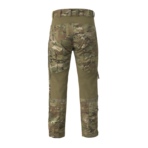 Spodnie Helikon Multicam – widok z tyłu