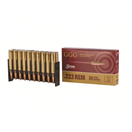 AMUNICJA 223REM GGG 77GRN 4,99G HPBT GPR14 SIERRA