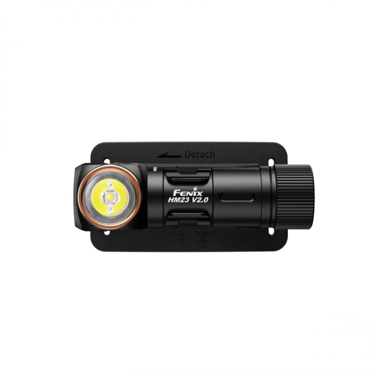 Latarka czołowa Fenix HM23 – dioda LED zbliżenie