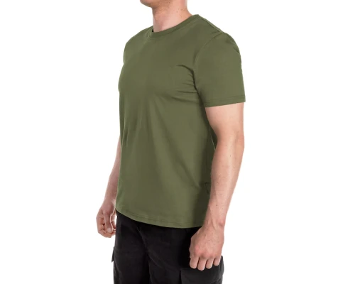 Koszulka Helikon Bawełniana Olive Green M – widok frontalny