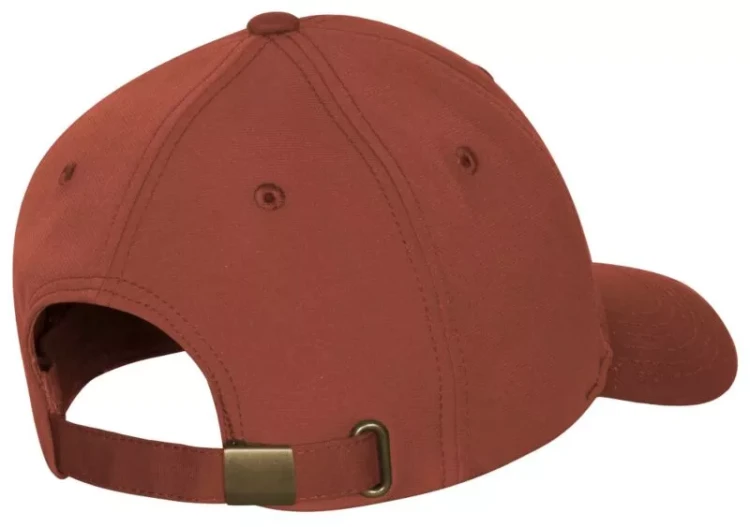 Tył czapki Finnveden Hybrid 1142 Terracotta – dopasowany krój