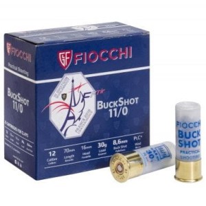 AMUNICJA 12/70 FIOCCHI 30G BUCKSHOT PR.SH. (25)