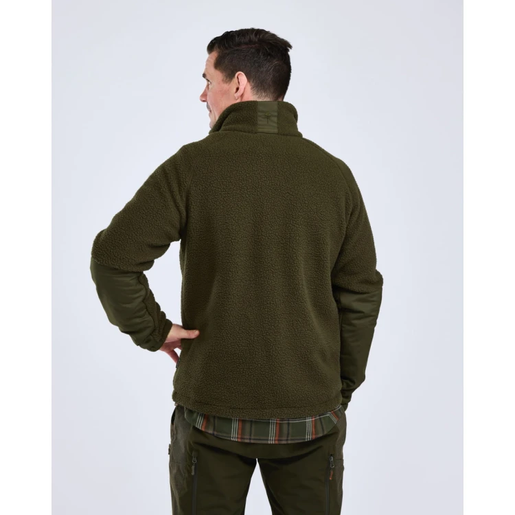 Bluza myśliwska polar Pinewood – ujęcie z tyłu