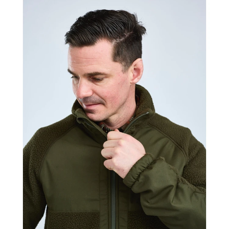 Bluza myśliwska polar Pinewood – ujęcie z przodu