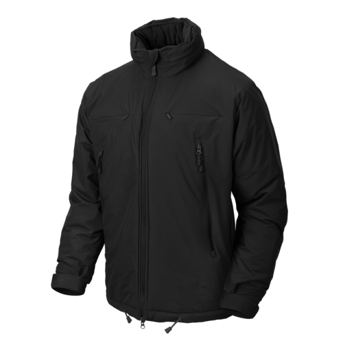 Kurtka Helikon HUSKY Tactical Winter czarna – widok z przodu