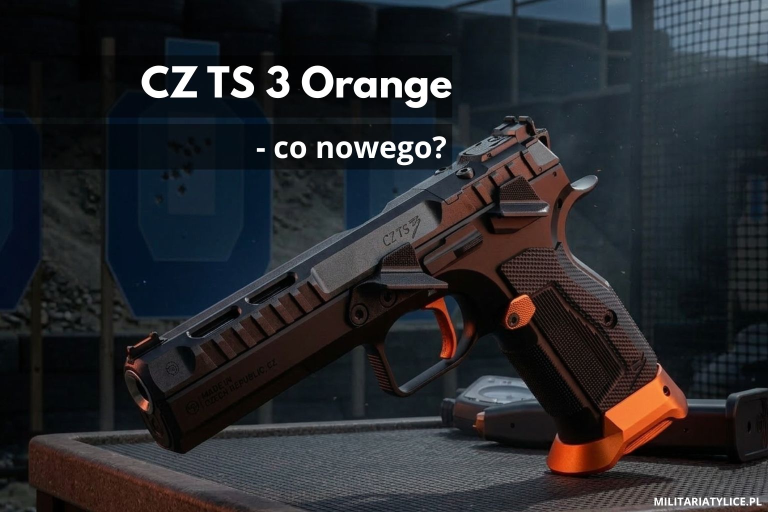 CZ TS 3 – nowa generacja sportowego pistoletu CZ do IPSC Optics i USPSA Limited Optics